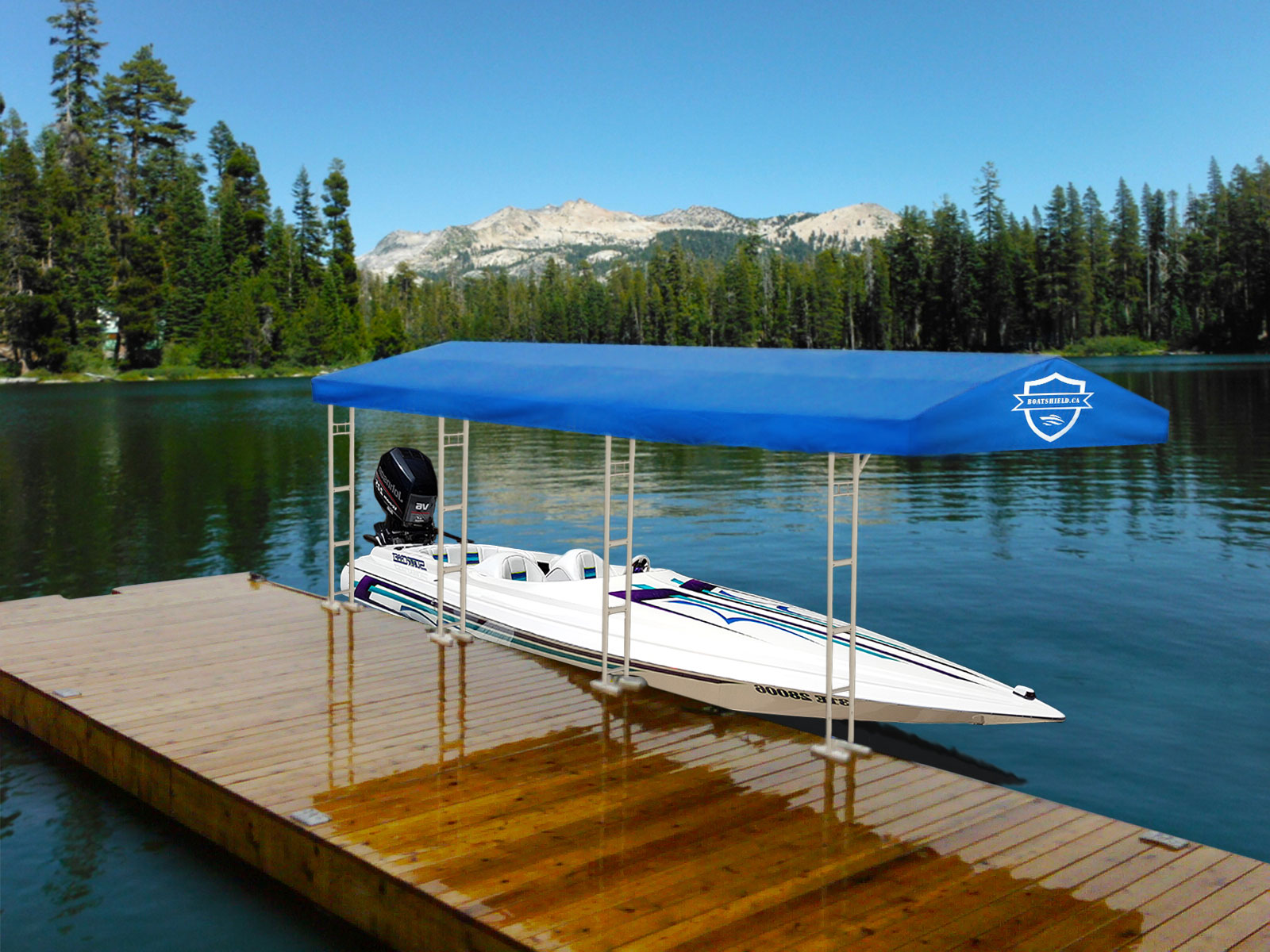 Boat Shield Ltd Unique Boat Canopy Design